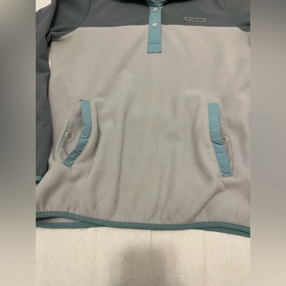 Women’s Columbia T-Snap Fleece Pullover Medium - Picture 6 of 8